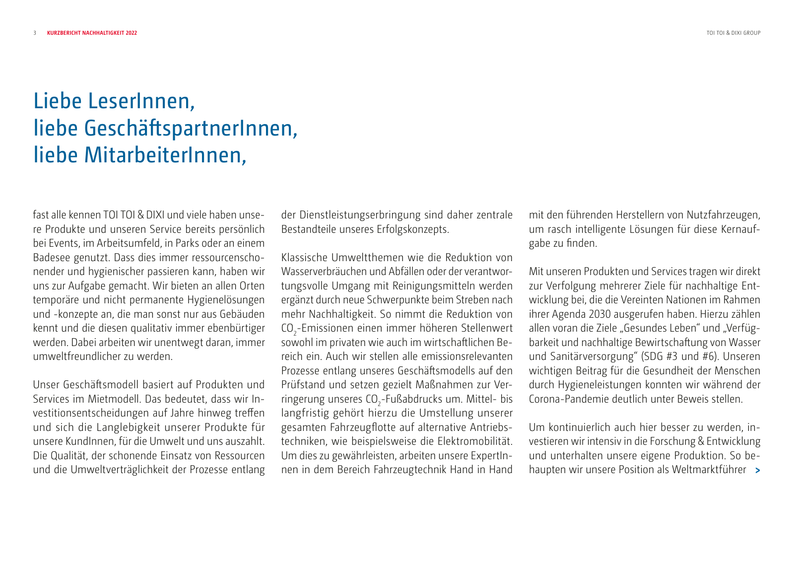 Vorschau Nachhaltigkeitsreport Seite 3