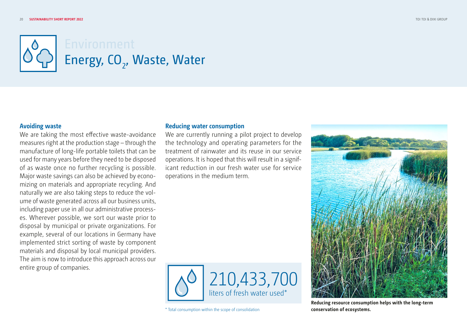 Vorschau Sustainability Report Seite 20