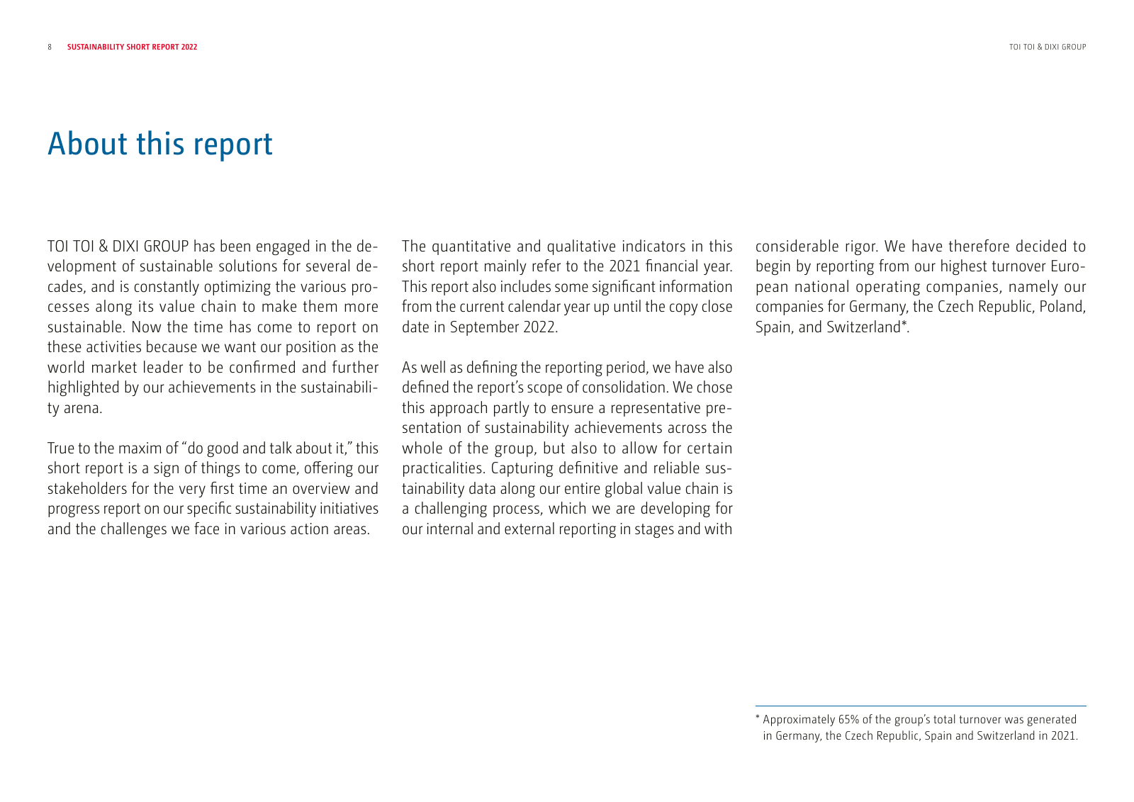 Vorschau Sustainability Report Seite 8